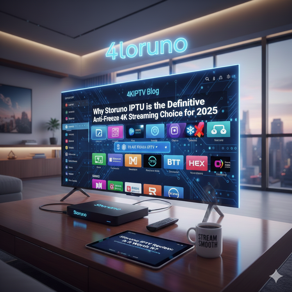 4KIPTV Blog: Why Storuno IPTV is the Definitive Anti-Freeze 4K Streaming Choice for 2025