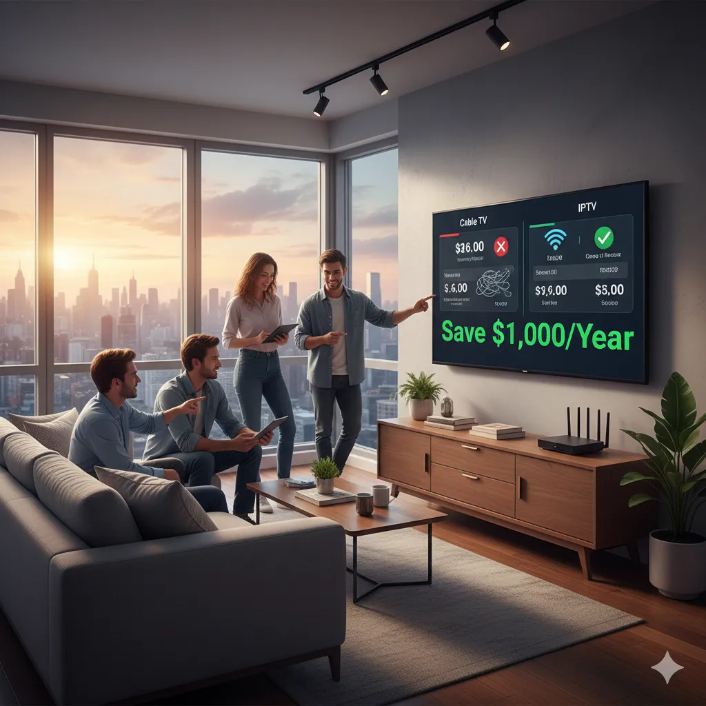 Cable TV vs. IPTV: The Price Breakdown (Save $1,000/Year)