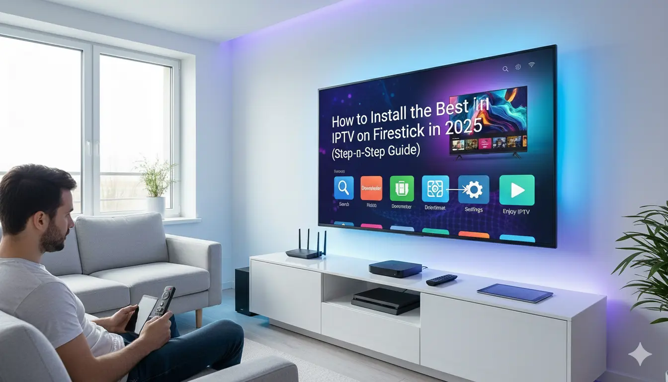 How to Install the Best IPTV on Firestick in 2025 (Step-by-Step Guide)