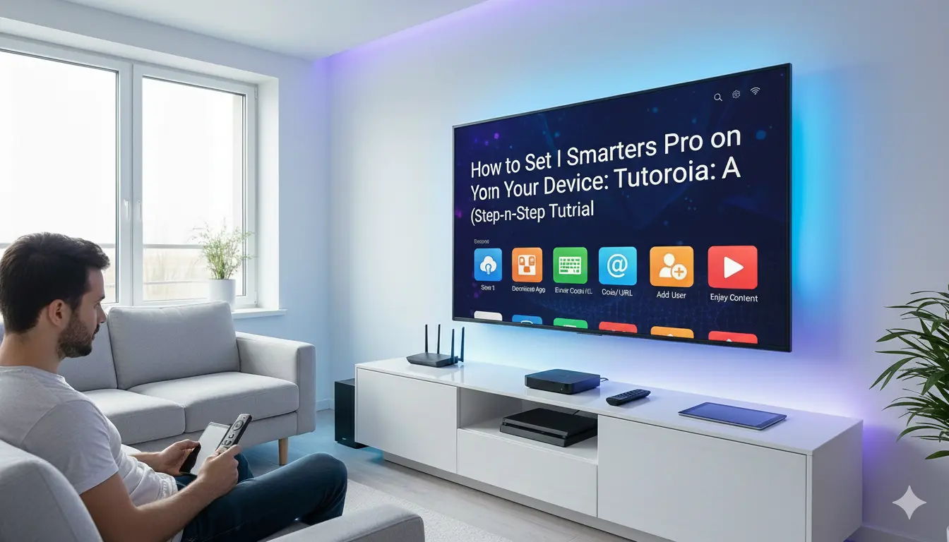 How to Set Up IPTV Smarters Pro on Your Device: A Step-by-Step Tutorial