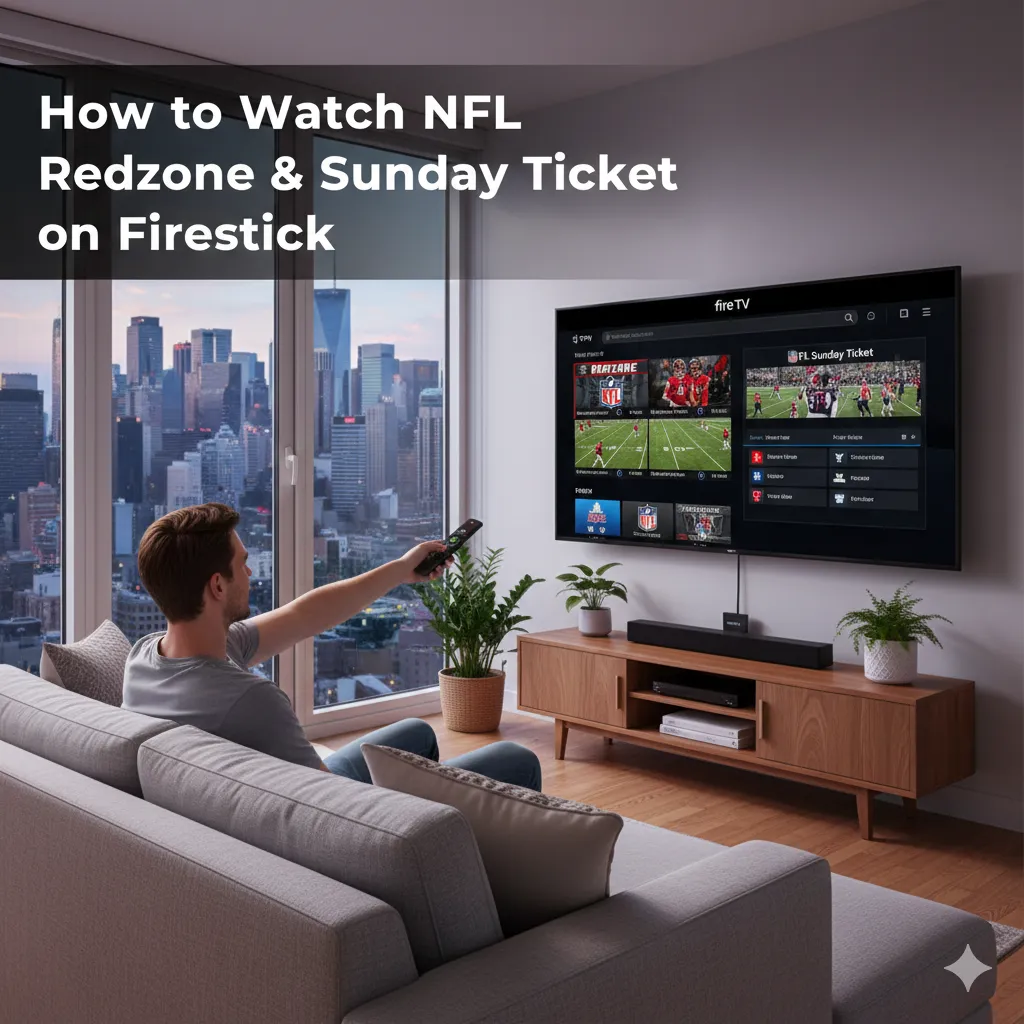 How to Watch NFL Redzone & Sunday Ticket on Firestick