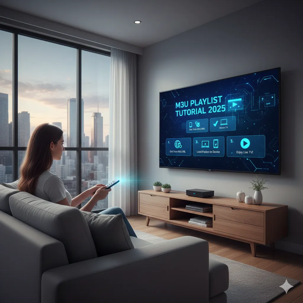 M3U Playlist Tutorial 2025: Complete Beginner Guide to IPTV