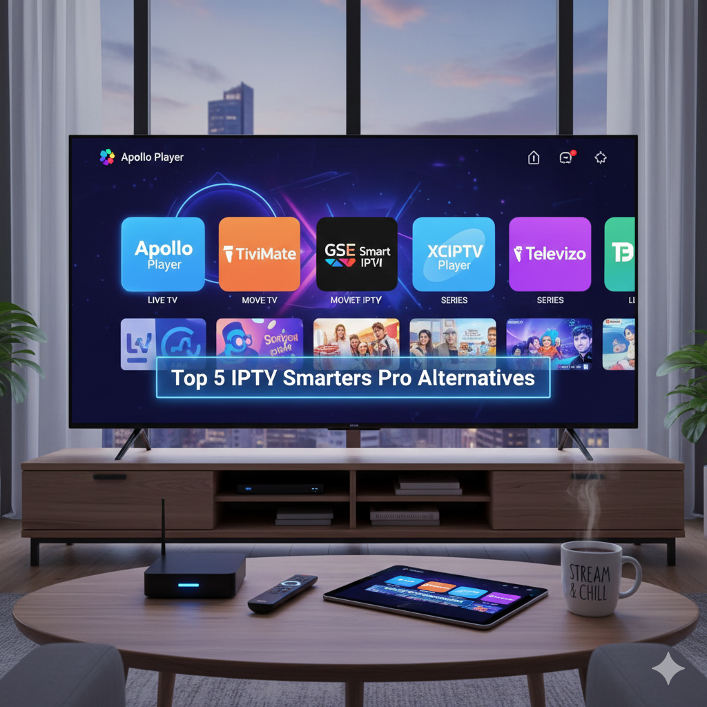 Top 5 IPTV Smarters Pro Alternatives: Exploring Other Streaming Options